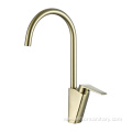 Hot Sale Single Handle Brass Gold Kitchen Faucet